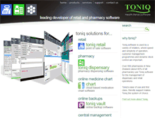 Tablet Screenshot of office.toniq.co.nz